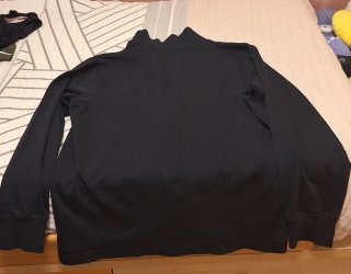 Polo Nike Manga Larga Negro