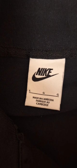 Polo Nike Manga Larga Negro