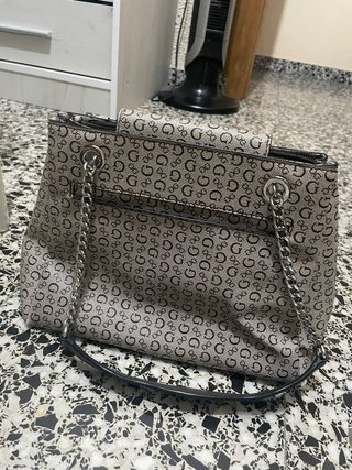 Bolso Guess Beige y Marrón