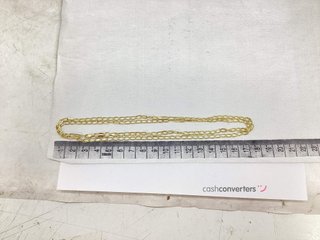cadena oro 18k 30cm