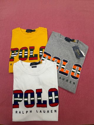 Lote 3 Camisetas Polo Ralph L. y Bermuda Ellesse