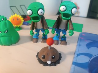 Plants vs Zombies / Plantas contra Zombis Figuras