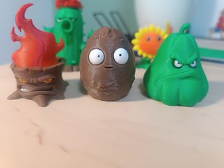 Plants vs Zombies / Plantas contra Zombis Figuras
