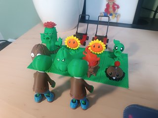 Plants vs Zombies / Plantas contra Zombis Figuras