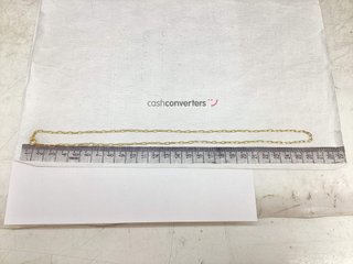 cadena oro 18k 24cm
