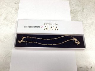 cadena oro 18k 24cm
