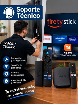 Soporte Técnico TV, 20000 opciones para disfrutar!