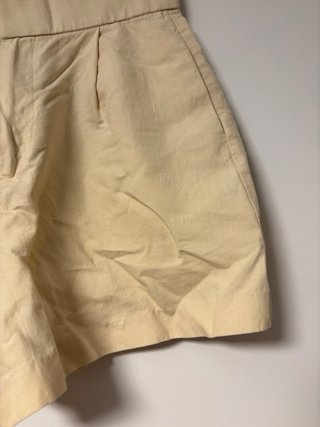 Bermudas de Lino Tiro Alto