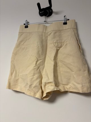 Bermudas de Lino Tiro Alto