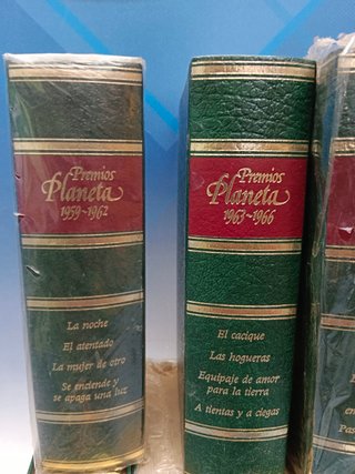 lote, 11 novelas, PREMIOS PLANETA. 1976-1978