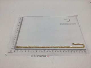 cadena oro 18k 30cm