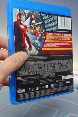 Blu-ray + DVD Iron Man 2