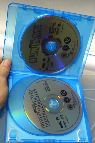 Blu-ray + DVD Iron Man 2