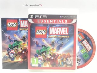 lego marvel superheroes essentials ps3