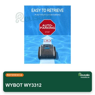 CON TARA - Robot limpiafondos piscina WYBOT WY3312 sin cable