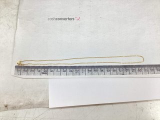 cadena oro 18k 21cm