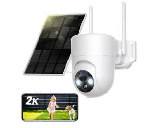Cámara solar exterior SEHMUA 2K WiFi