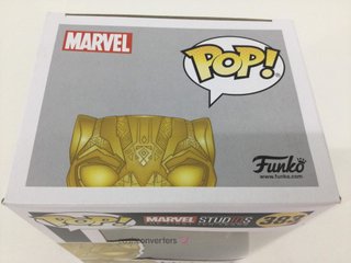 figuras modelismo funko black panther 383