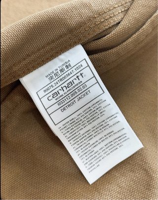 Chaqueta Carhartt Detroit Marrón Talla M