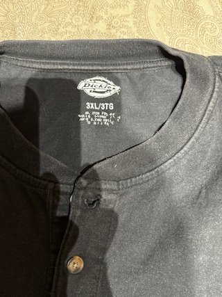 Camiseta Dickies Negra Talla XXL