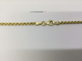 cadena oro 18k 30cm