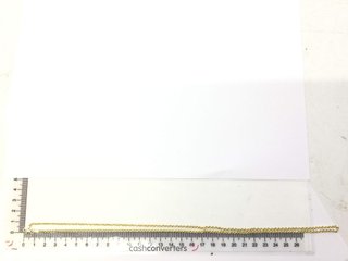 cadena oro 18k 30cm