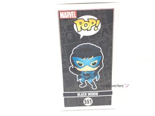 figuras modelismo funko funko black widow 551 marvel