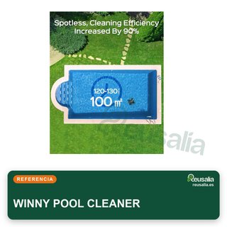 Robot limpiafondos piscina sin cable Winny 130 min