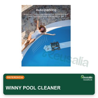 Robot limpiafondos piscina sin cable Winny 130 min