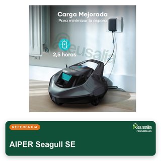 AIPER robot limpiafondos piscina inalámbrico