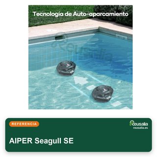 AIPER robot limpiafondos piscina inalámbrico