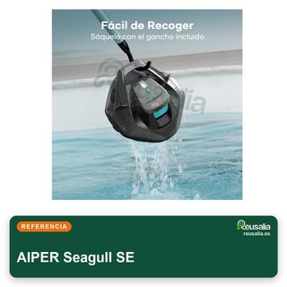 AIPER robot limpiafondos piscina inalámbrico