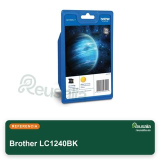 Brother LC1240BK cartucho tinta negro