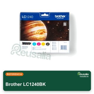 Brother LC1240BK cartucho tinta negro