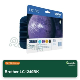 Brother LC1240BK cartucho tinta negro