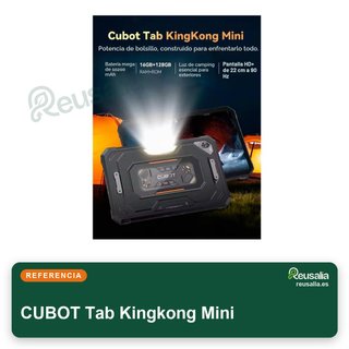 CUBOT Tab Kingkong Mini 6+10GB Negro tablet