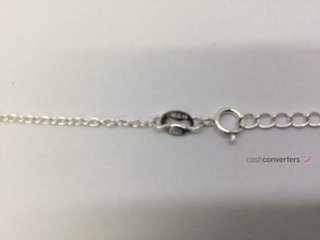 collar plata 925mm con piedra con circonita 20 1.5cm