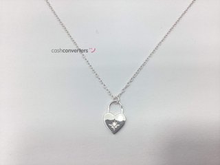 collar plata 925mm con piedra con circonita 20 1.5cm