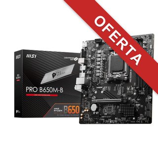 Placa base MSI PRO B650M-B AM5 micro-ATX DDR5