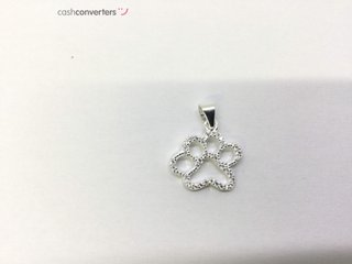 colgante plata 925mm con piedra con circonita