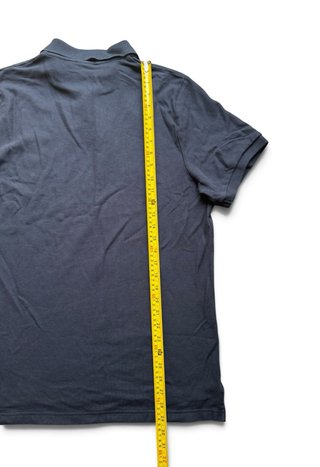 Nike Polo XL Negro Vintage Retro Swoosh Bordado Y2