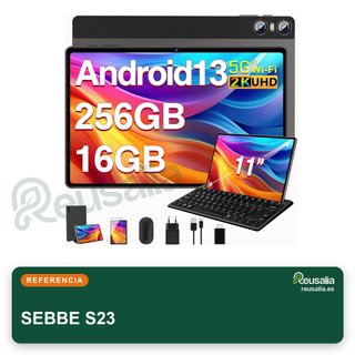 SEBBE S23 256GB Marrón Tablet Android 13