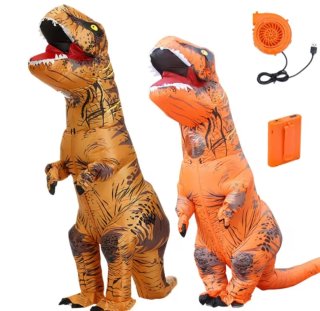 Fato Insuflável Dinossauro T-Rex
