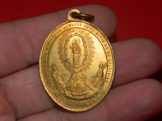 Medalla religiosa nuestra señora de Veruela