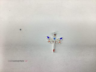 colgante plata 925mm con piedra con circonita