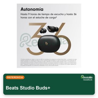 Beats Studio Buds+ B0C384VMY2 negro oro