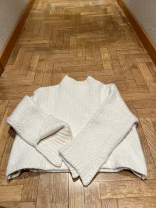 Jersey Zara Blanco Talla S