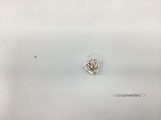 colgante plata 925mm con piedra con circonita