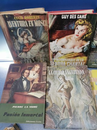 nueve novelas PULP, años 40 y 50-diferentes autores