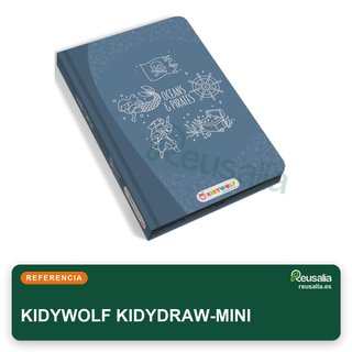 KIDYWOLF Tableta dibujo Mini 8.2" LCD
